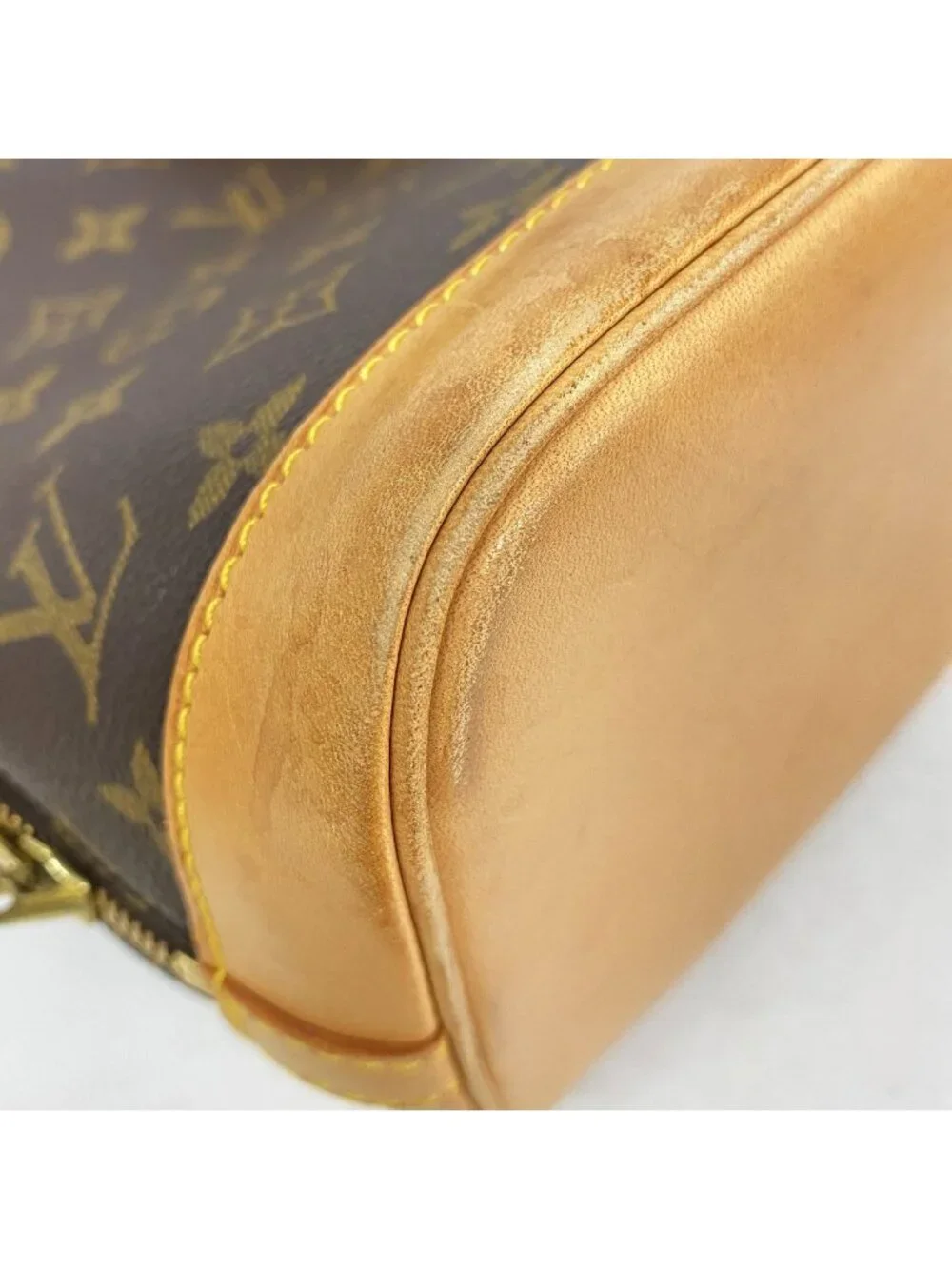 Louis Vuitton Handbag Monogram Alma Brown 2-Way Bag